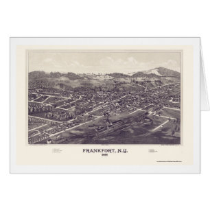 Frankfort, New York Panoramic Map - 1887