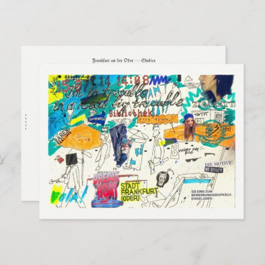 Frankfurt a. d. Oder Briefkaart (Voorkant / Achterkant)