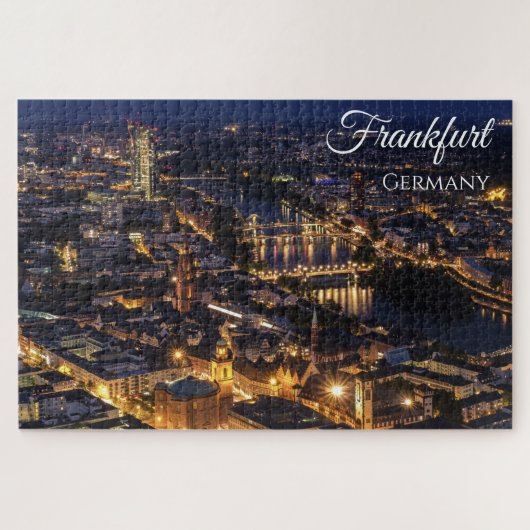 Frankfurt Am Main Allemagne Jigsaw Puzzle (Horizontal)