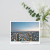 Frankfurt am Main Duitsland Briefkaart (Staand voorkant)