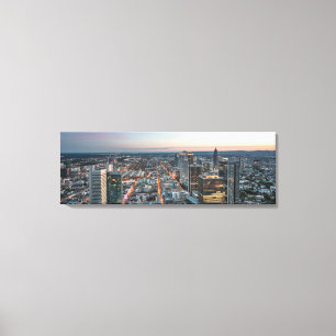 Frankfurt am Main Duitsland Canvas Afdruk