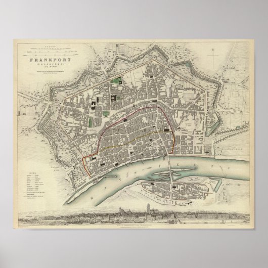 Frankfurt am Main Poster (Voorkant)