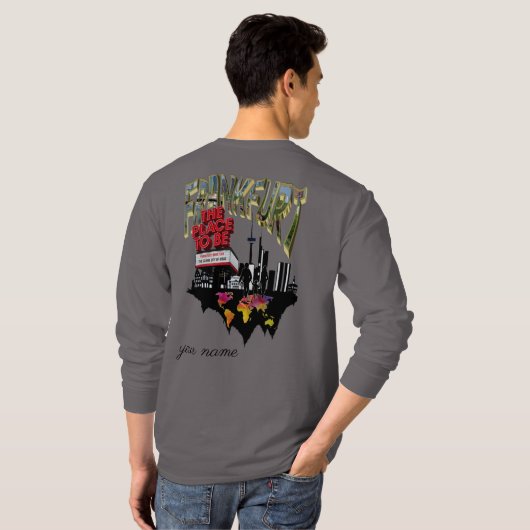 Frankfurt Book Fair T-shirt (Achterkant volledig)