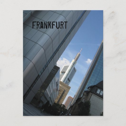 Frankfurt Briefkaart (Voorkant)
