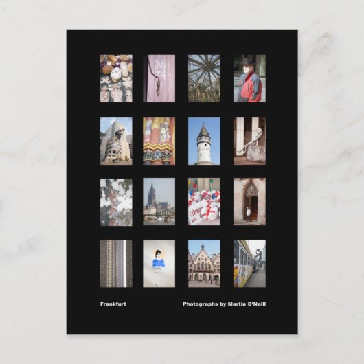 Frankfurt briefkaart (Voorkant)