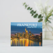Frankfurt Duitsland Briefkaart (Staand voorkant)