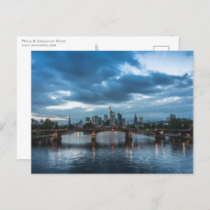 Frankfurt Duitsland Briefkaart