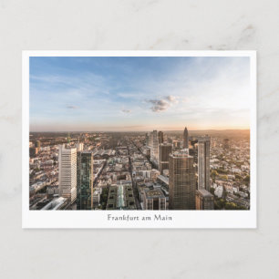 Frankfurt Duitsland Briefkaart