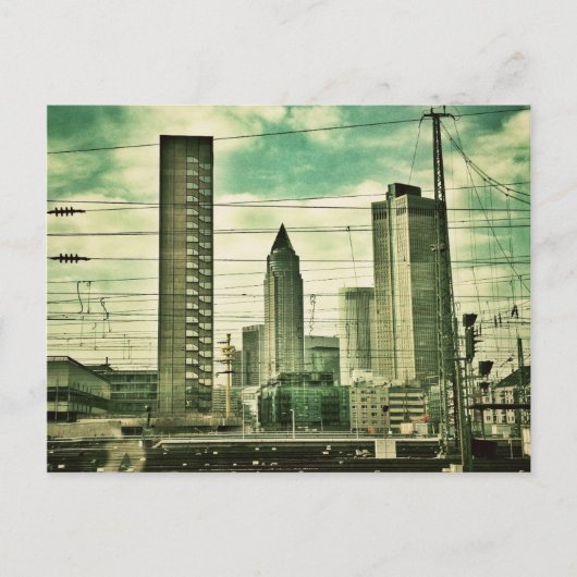 Frankfurt, Duitsland Briefkaart (Voorkant)