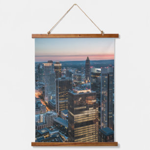 Frankfurt Duitsland Hangend Wandkleed