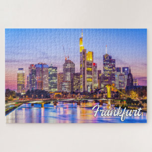 Frankfurt, Duitsland Legpuzzel