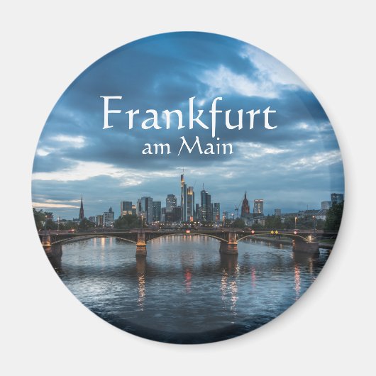 Frankfurt Duitsland Magneet (Voorkant)