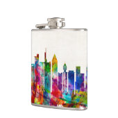 Frankfurt Duitsland Skyline Heupfles (Links)