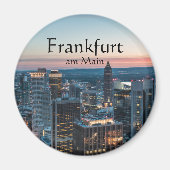 Frankfurt Duitsland Souvenir Magneet (Voorkant)