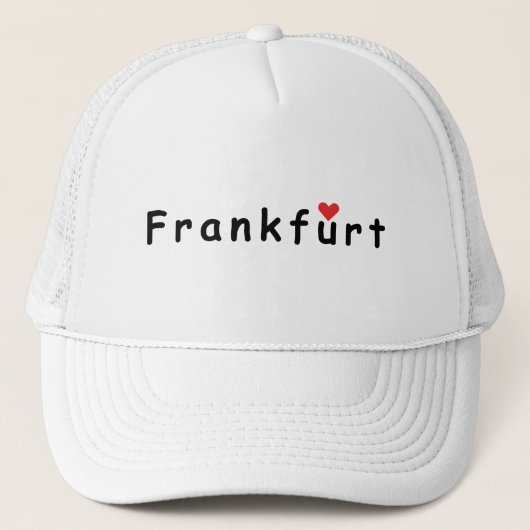 Frankfurt Duitsland Trucker Pet (Voorkant)