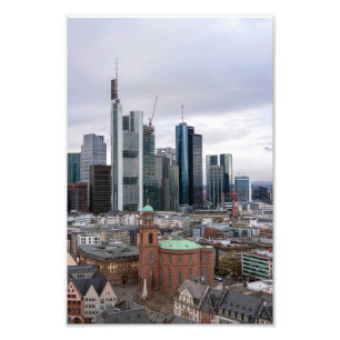 Frankfurt Foto Afdruk