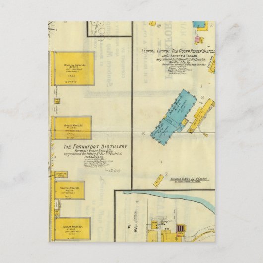 Frankfurt, Kentucky 3 Briefkaart (Voorkant)