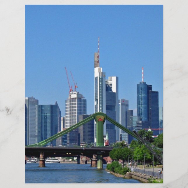 Frankfurt skyline (Voorkant)