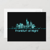 Frankfurt Skyline Briefkaart (Voorkant / Achterkant)