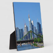 Frankfurt skyline fotoplaat (Zijkant)