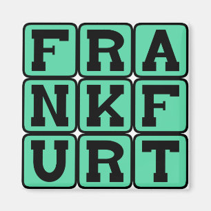 Frankfurt, stad in Duitsland Magneet