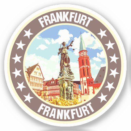 Frankfurt Sticker (Voorkant)