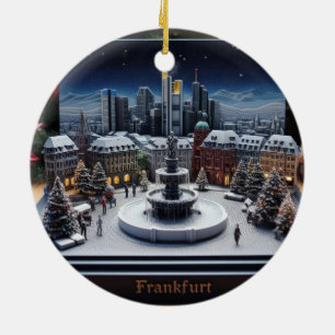 Frankfurt Wonderland : Ornement de Noël en 3D