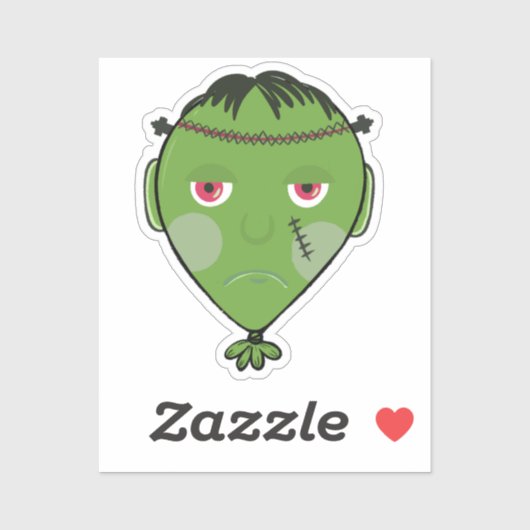 Frankie Balloon Sticker (Vel)