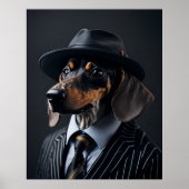 Frankie de Dashhound Poster (Voorkant)