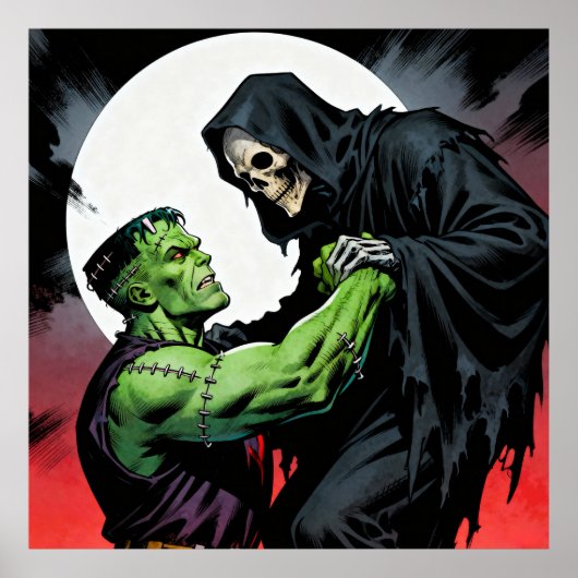 Frankie Greets the Reaper Poster (Voorkant)