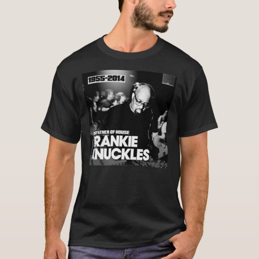 Frankie Knuckles RIP, Design Classic T-Shirt (Voorkant)