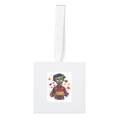 Frankie Loves Fall Kubus Ornament (Voorkant)