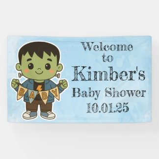 Frankie’s Baby Shower Welcome Sign – Cute Banner