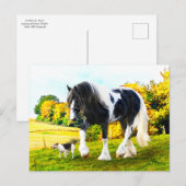 "Frankie & Tessa" Briefkaart (Voorkant / Achterkant)