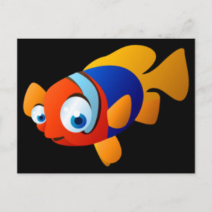 Frankie The Fish Briefkaart