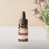Frankincense Essential Oils Geurstof Flesetiket Sticker