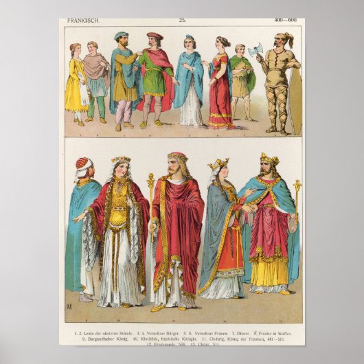 Frankish Dress Poster (Voorkant)