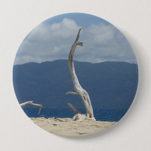 Frankland Islands - Australia Badge Ronde Button 4,0 Cm