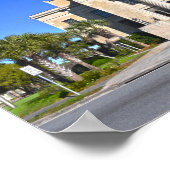 Franklin County Courthouse, Apalachicola, Florida Poster (Hoek)