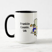 Franklin County, VA Moonshine Capitol Mug (Gauche)