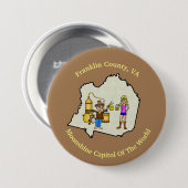 Franklin County, Virginia Moonshine Button (Voorkant /achterkant)