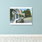 Franklin D Roosevelt Canvas Afdruk (Insitu (Houten vloer))