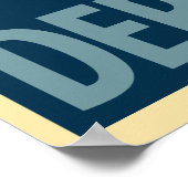 Franklin D. Roosevelt - Dépression : Poster OHP (Coin)