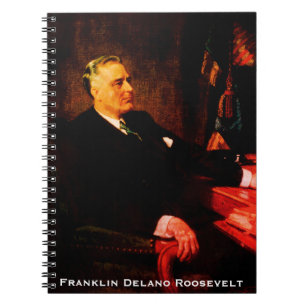 Franklin D. Roosevelt, FRD 32e President Verenigde Notitieboek