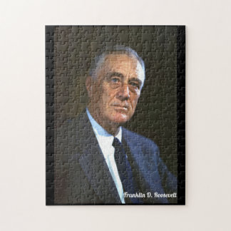 Franklin D. Roosevelt Jigzaag Puzzle Legpuzzel