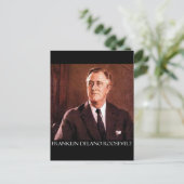 Franklin Delano Roosevelt Producten Briefkaart (Staand voorkant)