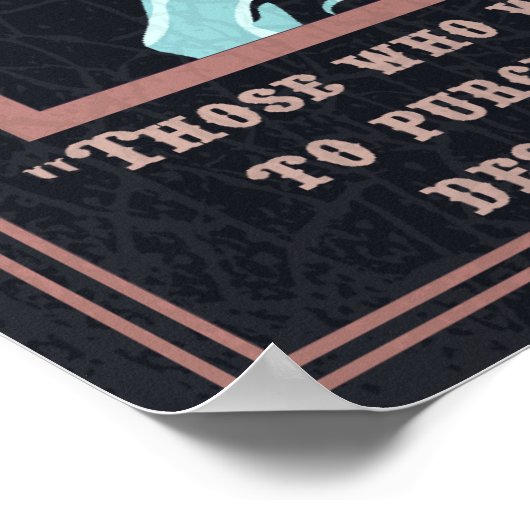 Franklin-Liberty Poster (Hoek)