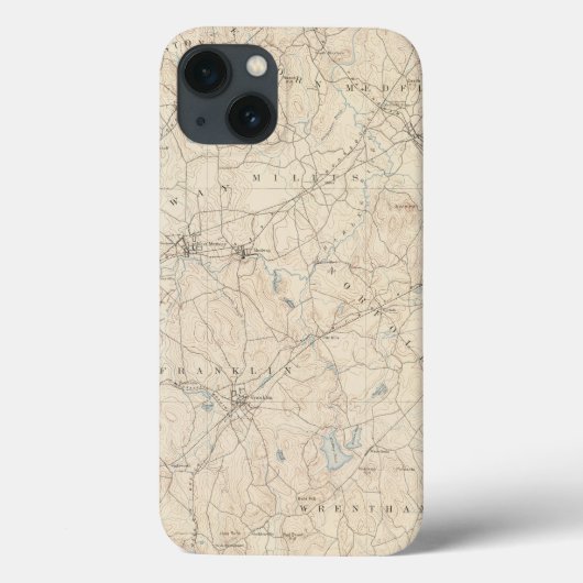 Franklin, Massachusetts Case-Mate iPhone Case (Achterkant)