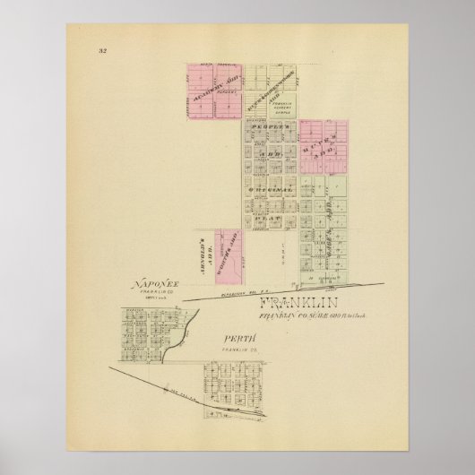 Franklin, Nebraska Poster (Voorkant)
