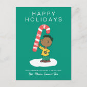 Franklin Pepermunt Snoepgoed Feestdagenkaart (Voorkant)